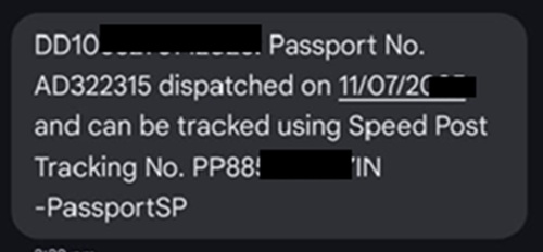 dispatched Notification