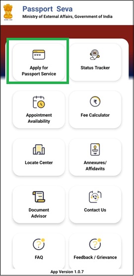 Apply for Passport Services