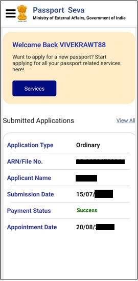 Fee Success and Appointment Booked