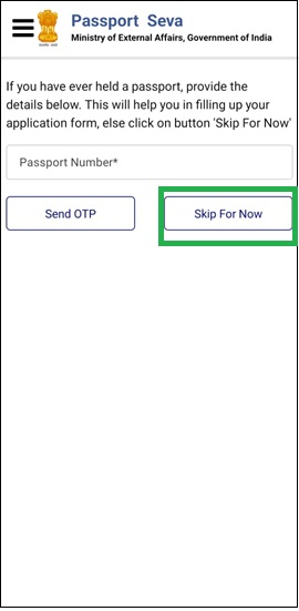 Start filling the form