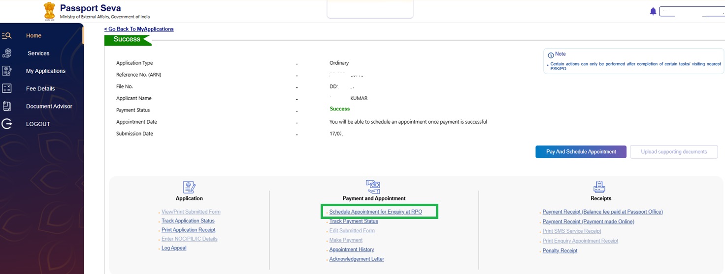 Schedule Appointment
