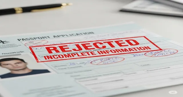 Passport Application is Rejected