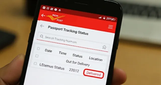 Passport Tracking india post image